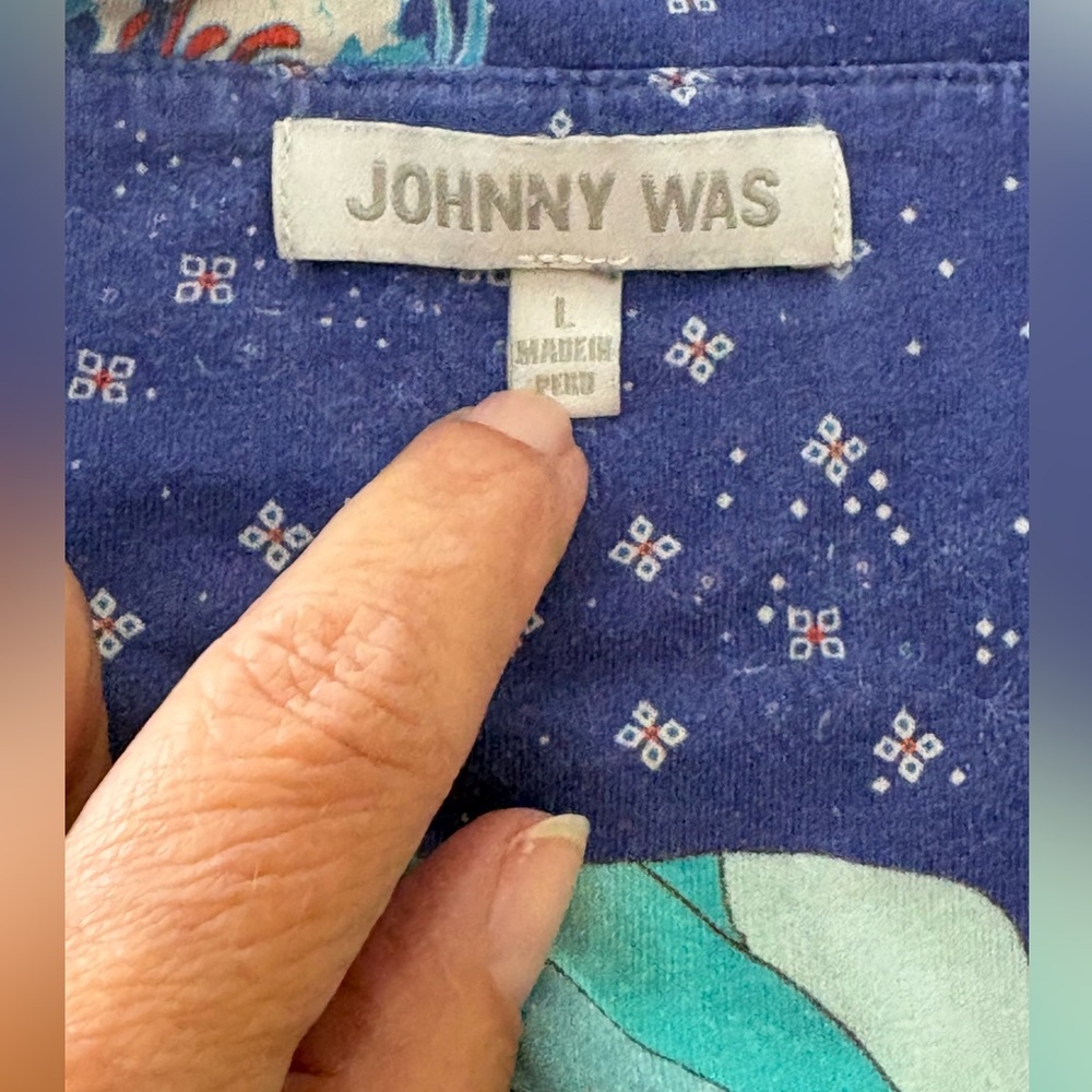 Johnny Was Carly Koi Print Soft pajama shorts set - Picture 2 of 9